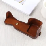 1/4 inch Thread PU Leather Camera Half Case Base for Sony A6400 / ILCE-A6400 - Image 3