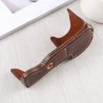 1/4 inch Thread PU Leather Camera Half Case Base for Sony A6400 / ILCE-A6400 - Image 4
