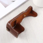 1/4 inch Thread PU Leather Camera Half Case Base for Sony A6400 / ILCE-A6400 - Image 5