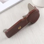 1/4 inch Thread PU Leather Camera Half Case Base for Canon EOS R - Image 4