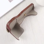 1/4 inch Thread PU Leather Camera Half Case Base for Canon EOS R - Image 5