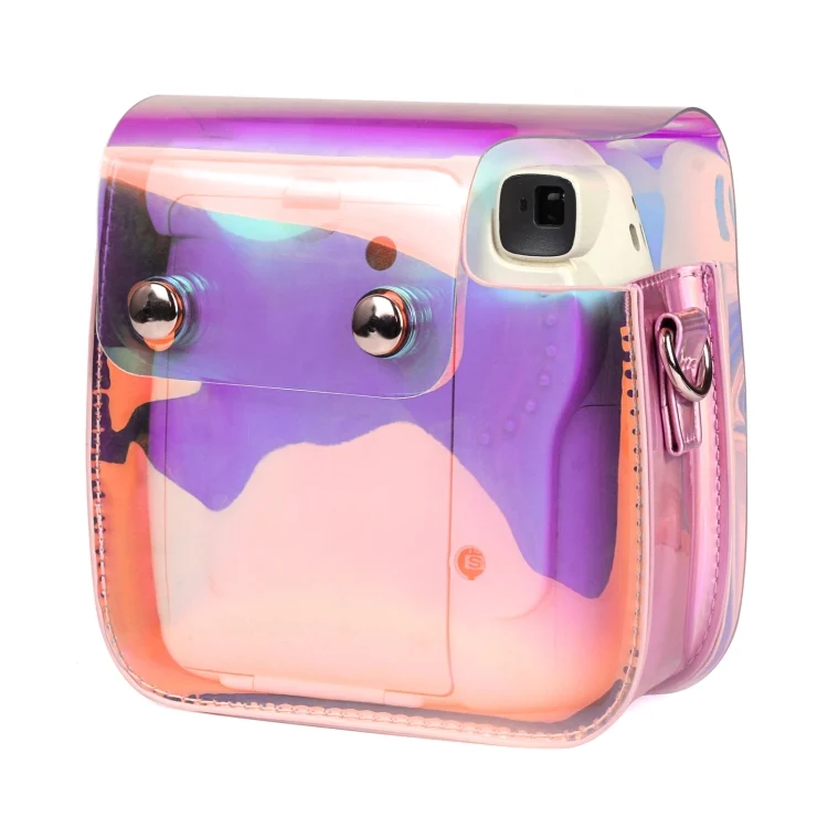 DCA9860_3.webp Transparent Symphony PVC Camera Bag with Shoulder Strap for Fujifilm Instax mini 11 - Image 4