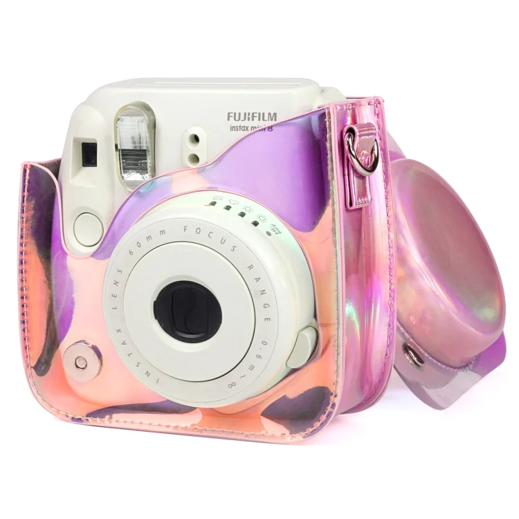 DCA9860_4.webp Transparent Symphony PVC Camera Bag with Shoulder Strap for Fujifilm Instax mini 11 - Image 5