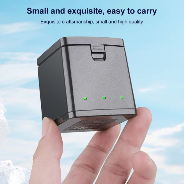DCA9918B_4.webp For GoPro HERO13 Black 3-Battery Charging Box Storage Case - Image 5