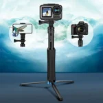 RUIGPRO One-piece Handheld Tripod Selfie Stick Telescopic Monopod Mount for GoPro, Insta360, DJI and Other Action Cameras - Image 13