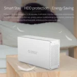 ORICO Honeycomb Series WS400U3 SATA 3.5 inch USB 3.0 4 Bays Aluminum Alloy HDD / SSD Enclosure, The Maximum Support Capacity: 40TB - Image 10