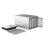 ORICO Honeycomb Series WS500C3 SATA 3.5 inch USB-C / Type-C 5 Bays Aluminum Alloy HDD / SSD Enclosure, The Maximum Support Capacity: 50TB - Image 3
