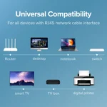 UGREEN NW102 Cat6 RJ45 Household Gigabit Twisted Pair Round Ethernet Cable - Image 8