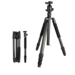 BEXIN W324C G44 Carbon Fiber Tripod Stable Shooting Camera for Video Point Dslr Camera - Image 2