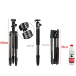 BEXIN W324C G44 Carbon Fiber Tripod Stable Shooting Camera for Video Point Dslr Camera - Image 3