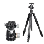 BEXIN W324C M44 Carbon Fiber Tripod Stable Shooting Camera for Video Point Dslr Camera