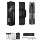 BEXIN W324C M44 Carbon Fiber Tripod Stable Shooting Camera for Video Point Dslr Camera - Image 8