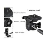 BEXIN MS02 Small Lightweight Tabletop Camera Tripod for Phone Dslr Camera - Image 4