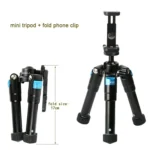 BEXIN MS15 Multifunctional Desktop Mini Camera Tripods for Camera Self-Timer Mobile Phone - Image 3