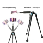 BEXIN MS15 Multifunctional Desktop Mini Camera Tripods for Camera Self-Timer Mobile Phone - Image 5