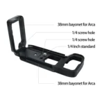 BEXIN A73 L-plate  Camera Vertical Clapper  for A7M3 A7III A7RIII Camera - Image 3