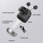 Cartoon Robot Car Air Outlet Aromatherapy - Image 2
