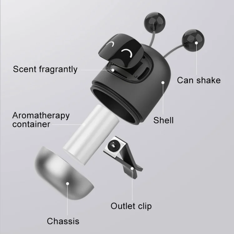 EDA001039401_B1.webp Cartoon Robot Car Air Outlet Aromatherapy - Image 2