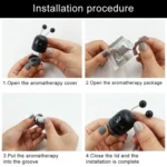 Cartoon Robot Car Air Outlet Aromatherapy - Image 9