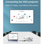 HW-6002 2 In 1 Type-C / USB-C to HDMI + VGA Adapter Converter - Image 6