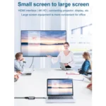 HW-6003 3 In 1 Type-C / USB-C to HDMI + PD + USB 3.0 Docking Station Adapter Converter - Image 5