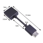 4K HDMI Male to Female Rotate Gold Plated Extension Line Converter Adapter - Image 2