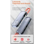 ROCK TR06 6 In 1 Type-C / USB-C to RJ45 Multi-function Docking Station - Image 2