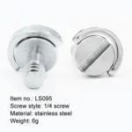 BEXIN LS095 2 PCS D Ring Screws Camera Plate Mount 1/4 inch Quick Release Screws - Image 6