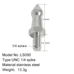 BEXIN LS090 2PCS Stainless Steel 1/4 inch Feet Screws For SLR Tripod - Image 2