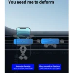 HAMTOD Little One Pro Car Gravity Invisible Telescopic Mobile Phone Holder Bracket - Image 5