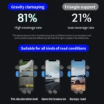 HAMTOD Little One Pro Car Gravity Invisible Telescopic Mobile Phone Holder Bracket - Image 7