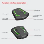 HXSJ P6+V100+A883 Keyboard Mouse Converter + One-handed Keyboard + Gaming Mouse Set - Image 4