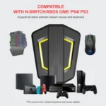HXSJ P6+V100+A883 Keyboard Mouse Converter + One-handed Keyboard + Gaming Mouse Set - Image 8