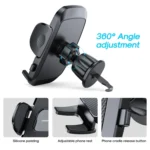 JOYROOM JR-ZS259 360-degree Rotating Stretching Mechanical Car Holder for 4.7-6.9 inch Mobile Phones - Image 4