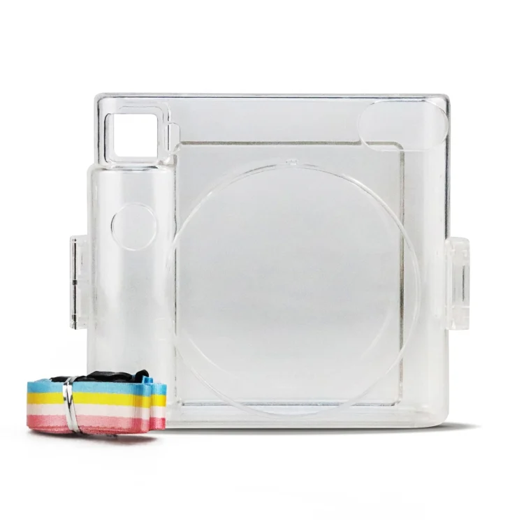 EDA0014964_1.webp Clear Crystal Camera Bag with Shoulder Strap for Fujifilm Instax Square SQ1 - Image 2