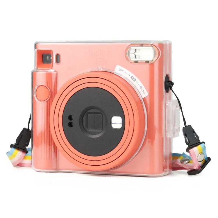 EDA0014964_5.webp Clear Crystal Camera Bag with Shoulder Strap for Fujifilm Instax Square SQ1 - Image 6