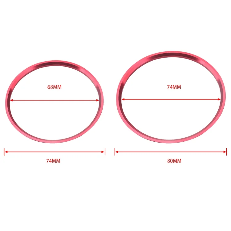 EDA001673001_3.webp 5 PCS Car Air Conditioner Air Outlet Decorative Ring for Mercedes-Benz - Image 4