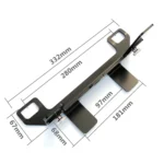 ZL-2052 Car Universal Children Safety Seat ISOFIX Interface Bracket Latch Retainer - Image 2