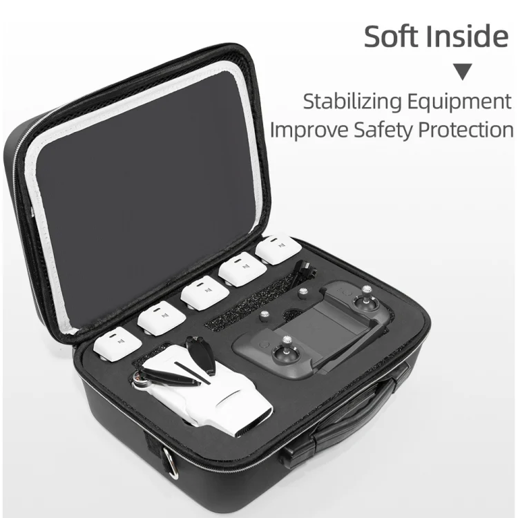 EDA001742901B_2.webp Portable Single Shoulder Storage Travel Carrying Cover Case Box with Baffle Separator for FIMI X8 mini - Image 7