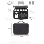 Portable Single Shoulder Storage Travel Carrying Cover Case Box with Baffle Separator for FIMI X8 mini - Image 4