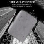 Grey Canvas Single Shoulder Storage Bag Shockproof Waterproof Travel Carrying Cover Hard Case for FIMI X8 Mini - Image 2