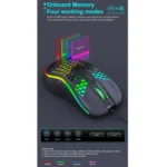 iMICE T98 RGB Lighting Gaming Wired Mouse - Image 3