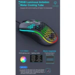 iMICE T98 RGB Lighting Gaming Wired Mouse - Image 7