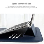 PU08 Multifunctional Notebook PU Liner Bag - Image 6