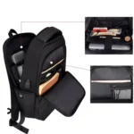 SJ01 Business Casual Computer Backpack with USB Charging Port - Image 4