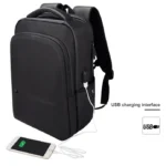 SJ01 Business Casual Computer Backpack with USB Charging Port - Image 8