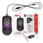 HXSJ A904 RGB Light Macro Programming Mechanical Gaming Wired Mouse - Image 3
