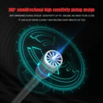 HXSJ F15 USB Anti-interference Matrix Noise Reduction Microphone - Image 4