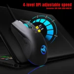HXSJ P8+V100+A883 Keyboard Mouse Converter + One-handed Keyboard + Programming Gaming Mouse Set - Image 6