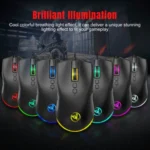 HXSJ P8+V100+A883 Keyboard Mouse Converter + One-handed Keyboard + Programming Gaming Mouse Set - Image 7